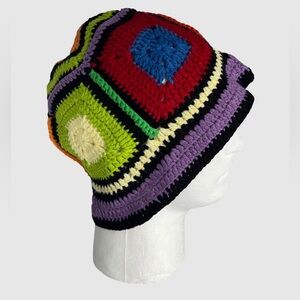 Colorful Crochet Bucket Hat